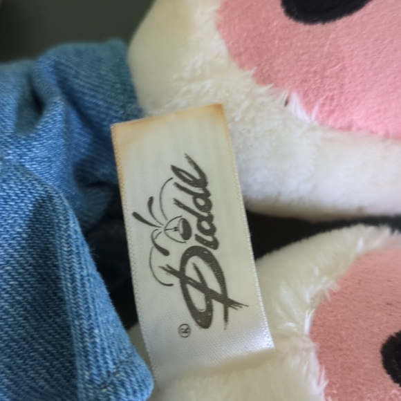 Diddl White Mouse Plush Depesche Germany Frutta Fruit Pants And Shirts - Picture 4 of 6